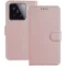 Coque portefeuille Phonesta Smooth Skin pour Xiaomi 15 - Or rose