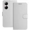 Coque portefeuille Phonesta Smooth Skin pour Xiaomi Poco X7 Pro - Argent