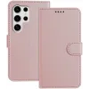 Coque portefeuille Phonesta Smooth Skin pour Samsung Galaxy S25 Ultra - Or rose
