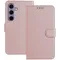 Coque portefeuille Phonesta Smooth Skin pour Samsung Galaxy S25/S24 - Or rose