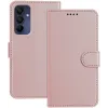 Coque portefeuille Phonesta Smooth Skin pour Samsung Galaxy A16 - Or rose