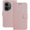 Coque portefeuille Phonesta Smooth Skin pour HONOR 400 - Or rose