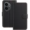Coque portefeuille Phonesta Smooth Skin pour HONOR 400 - Noir