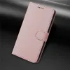 Coque portefeuille Phonesta Smooth Skin pour HONOR 400 Lite - Or rose 7