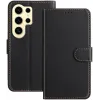 Coque portefeuille Phonesta Smooth Skin pour Samsung Galaxy S24 Ultra - Noir