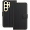 Coque portefeuille Phonesta Smooth Skin pour Samsung Galaxy S24 Ultra - Noir