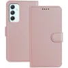 Coque portefeuille Phonesta Smooth Skin pour Samsung Galaxy A35 - Or rose