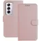 Coque portefeuille Phonesta Smooth Skin pour Oppo Reno12 - Or rose