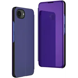 Coque à rabat Phonesta Smart Mirror View pour Apple iPhone 17e/16e - Indigo
