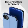 Coque à rabat Phonesta Smart Mirror View pour Apple iPhone 17e/16e - Violet 6