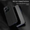 Coque à rabat Phonesta Smart Mirror View pour Xiaomi Redmi Note 14 5G - Indigo 1