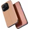 Coque à rabat Phonesta Smart Mirror View pour Xiaomi Redmi Note 14 5G - Or rose