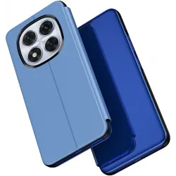 Coque à rabat Phonesta Smart Mirror View pour Xiaomi Redmi Note 14 Pro 5G / Xiaomi Poco X7 - Bleu