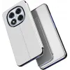 Coque à rabat Phonesta Smart Mirror View pour Xiaomi Redmi Note 14 Pro 5G / Xiaomi Poco X7 - Argent 0