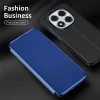 Coque à rabat Phonesta Smart Mirror View pour Xiaomi Redmi Note 14 Pro 5G / Xiaomi Poco X7 - Argent 2