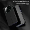 Coque à rabat Phonesta Smart Mirror View pour Xiaomi Redmi Note 14 Pro Plus - Noir 1