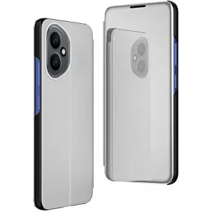 Coque à rabat Phonesta Smart Mirror View pour HONOR 400 - Argent