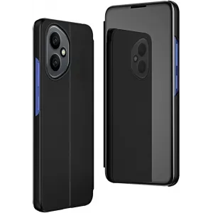 Coque à rabat Phonesta Smart Mirror View pour HONOR 400 - Noir