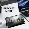 Coque à rabat Phonesta Smart Mirror View pour HONOR 400 Lite - Bleu 5