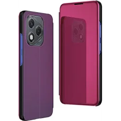 Coque à rabat Phonesta Smart Mirror View pour HONOR 400 Lite - Violet