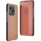 Coque à rabat Phonesta Smart Mirror View pour HONOR 400 Lite - Or rose