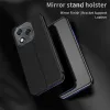 Coque à rabat Phonesta Smart Mirror View pour HONOR 400 Lite - Noir 1