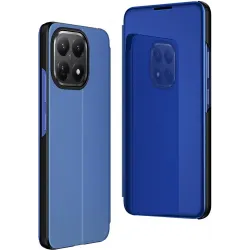 Coque à rabat Phonesta Smart Mirror View pour Xiaomi 15T - Bleu