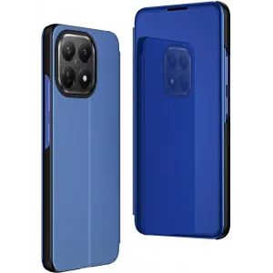 Coque à rabat Phonesta Smart Mirror View pour Xiaomi 15T - Bleu