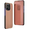 Coque à rabat Phonesta Smart Mirror View pour Xiaomi 15T - Or rose 0