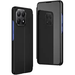 Coque à rabat Phonesta Smart Mirror View pour Xiaomi 15T - Noir