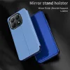 Coque à rabat Phonesta Smart Mirror View pour Xiaomi 15T - Noir 1