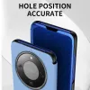 Coque à rabat Phonesta Smart Mirror View pour HONOR Magic8 Lite - Bleu 4
