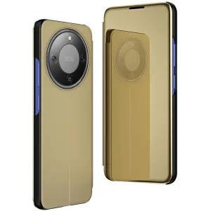 Coque à rabat Phonesta Smart Mirror View pour HONOR Magic8 Lite - Or