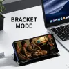 Coque à rabat Phonesta Smart Mirror View pour HONOR Magic8 Lite - Violet 6