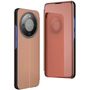 Coque à rabat Phonesta Smart Mirror View pour HONOR Magic8 Lite - Or rose