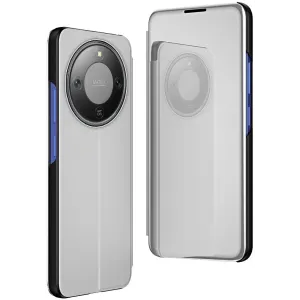 Coque à rabat Phonesta Smart Mirror View pour HONOR Magic8 Lite - Argent