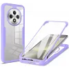 Coque intégrale Phonesta Slim Protect 360 protecteur d'écran pour Oppo Reno12 F/Reno12 FS - Violet