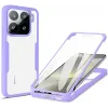 Coque intégrale Phonesta Slim Protect 360 protecteur d'écran pour Xiaomi 15 - Violet