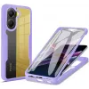 Coque intégrale Phonesta Slim Protect 360 protecteur d'écran pour Xiaomi Poco X7 Pro - Violet