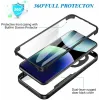 Coque intégrale Phonesta Slim Protect 360 protecteur d'écran pour Xiaomi Redmi Note 14 Pro 4G - Bleu 2