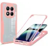 Coque intégrale Phonesta Slim Protect 360 protecteur d'écran pour Xiaomi Redmi Note 14 Pro 4G - Rose