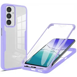 Coque intégrale Phonesta Slim Protect 360 protecteur d'écran pour Samsung Galaxy A16 - Violet