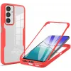 Coque intégrale Phonesta Slim Protect 360 protecteur d'écran pour Samsung Galaxy A16 - Rouge