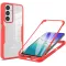 Coque intégrale Phonesta Slim Protect 360 protecteur d'écran pour Samsung Galaxy A16 - Rouge