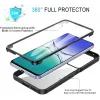 Coque intégrale Phonesta Slim Protect 360 protecteur d'écran pour Samsung Galaxy A16 - Rouge 3