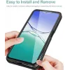 Coque intégrale Phonesta Slim Protect 360 protecteur d'écran pour Samsung Galaxy A16 - Noir 4