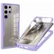 Coque intégrale Phonesta Slim Protect 360 protecteur d'écran pour Samsung Galaxy S25 Ultra - Violet