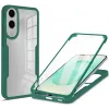 Coque intégrale Phonesta Slim Protect 360 protecteur d'écran pour Samsung Galaxy S25 Edge - Vert