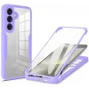 Coque intégrale Phonesta Slim Protect 360 protecteur d'écran pour Samsung Galaxy S24 FE - Violet