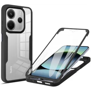 Coque intégrale Phonesta Slim Protect 360 protecteur d'écran pour Xiaomi Redmi Note 14 5G - Noir